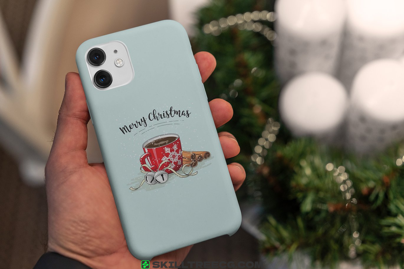 图片[2]-Phone 11/Pro White Case Mock-Up（351904）-技能树